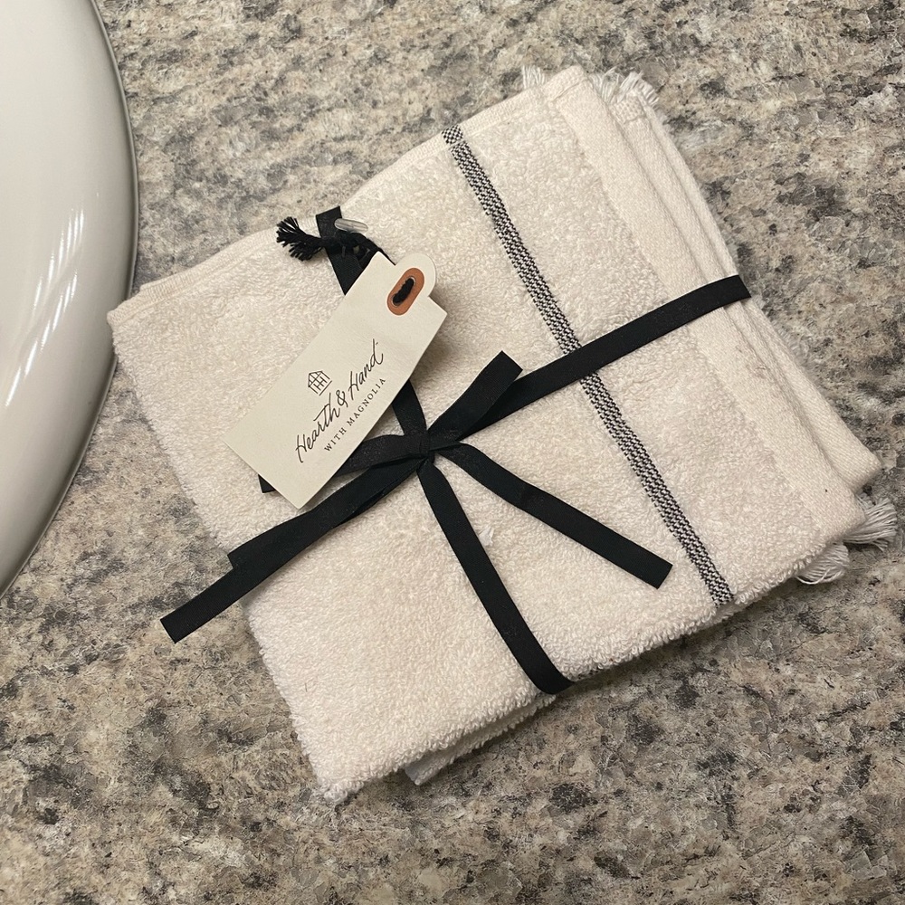 nwt | hearth & hand | washcloths